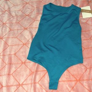 SIMON MILLER Open-back stretch-jersey bodysuit